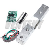 HX711 Load Cell 1KG 5KG 10KG 20KG AD Module Weight Sensor Electronic Scale Aluminum Alloy Weighing Pressure Sensor