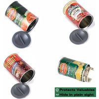 Hidden Compartment Diversion Can โ Secret Stash Safe for Kitchen Cupboard, Cash & Valuables