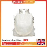 Miss Lulu Small Backpack Womens Anti Theft Nylon Rucksack Bag for Women Ladies Grils Travel