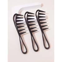 Large hair comb with wide teeth, Shun hair hair hair removal comb, suitable for dry and wet hair, suitable for men and women