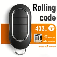 433MHz Alutech AT-4N AR-1-500 AN-Motors ASG1000 ASG 600 AN Motors AT 4 AT4 Garage Gate Door Remote Control Rolling Code