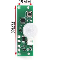 3.7V IR Human Body Induction Sensor Module Solar Circuit Control Board for Night Light