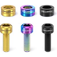 AliExpress RISK Risk M6x16/18/20mm Bicycle Brake Fixed Bolts Screw Concave Convex Spacer for XT XTR Hydraulic Disc Brake Accessories Parts