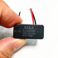 AC 220V To DC 5V/1A 5W AL0505F Waterproof Epoxy Potting Light Power Supply Isolation Switch Module Driver Mini Transformer