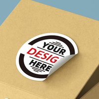Custom-Made Event Stickers - Personalized Logo/Photo Decals for Weddings, Birthdays, Brand Promotion & Gift Packaging