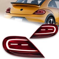 Feux arrière AKD pour VW Beetle 2012-2019, feux arrière LED Volkswagen Beetle, animation dynamique, signalisation DRL, marche arrière, stop, accessoires automobiles
