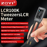 ZOYI ZT-MD2 Smart Digital Handheld LCR Tweezers, Capacitor Resistor Inductor SMD Clip, 100kHz