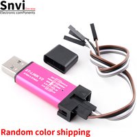 Snvi ST Link V2 Programmer ST-Link V2 Debugger Downloader for STM8 STM32 with Cover Dupont Cable STLink V2 Programming Kit