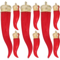 12 Pcs Pepper Decor Artificial Vegetable Ornament for Kitchen Table Photography Props Home Vegetable Decor Decoration