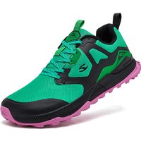 HOBIBEAR Unisex Hiking Sneakers Lace-Up Walking Shoes Outdoor Travel Artificial Leather Sneakers image 4