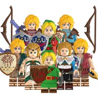 Domestic Production Link the Princess Building Blocks Assembly Toy for Teenagers ABS Material Educational Function