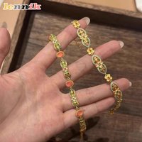 2025 High-value Peach Blossom Women's Bracelet, Dopamine Light Luxury Niche Style, Sweet High-end Versatile Women's Hand Jewelry