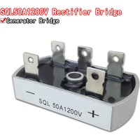 50A 1200V Aluminum Metal Case 3 Phase Diode Bridge Rectifier 50Amp SQL50A Module