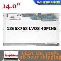 LP140WH4 TLC1 14.0 pouces HD 1366X768 40 broches matrice Lcd pour Samsung NP300E4C NP300E4C-A02US écran Led pour ordinateur portable panneau Fisplay