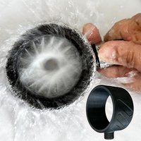 Mens Shower Head Handheld Coarse Hole Spiral Massager Universal Easy Install for Home Apartment RV Camper Gym Motorhome