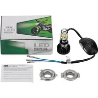Universal Type M02E Motorcycle LED Headlight Bulb 6 COB 6500K H4 HS1 BA20D P15D H6 3500LM 35W For Motorbike Xenon White