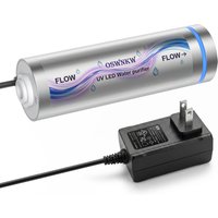 OSWNKW LED-UV Untertisch-Wasserreiniger, UVC-Wassersterilisator mit intelligentem Flowsensor, für RO-System, Küche, Wohnmobil & Boot