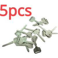 5pcs for ISUZU Suitable for Wuling Zhiguang Car Key Blanks, High in The Middle and Low on Both Sides, with Secondary Key Blanks