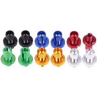 2PCS Universal Motorcycle Break Clutch Throttle Cable adjuster M10 Screw