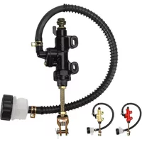Motorcycle Rear Brake Pump Foot Hydraulic Refit Rear Brake Master Cylinder Pump For Suzuki Kawasaki Honda Yamaha Universal