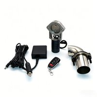 Car modified exhaust electronic controller valve with Automobile Wireless Remote Control&Slightly adjustable exhaust pipe valve