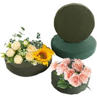 Round DIY Florist Flower Mud Party Wedding Decoration Flower Foam Bouquet Holder Flower Arrangement Supplies Floral Foam