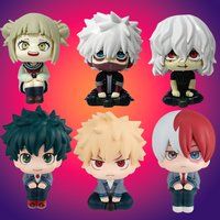 10CM Q-Version MY HERO ACADEWIA Anime Figure Katsuki BakugoDeku Todoroki Shoto Action Figure Toys Christmas Boys Girls Gifts