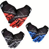 MTB Bike Bicycle Gloves Cycling Full Finger Glove Motorcycle Gloves Men Women Non-slip Sunscreen Breathable Touchscreen Outdoor