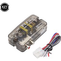 12V Auto Car Audio Converter RCA Stereo High To Low Adjustable Frequency Line Speaker Level Converter Adapter Car Accessories