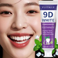 Purple Whitening Toothpaste Deep Cleaning Stain Removal Dentifrice Freshing Breath Oral Care Essentials for Home Daily Life 100g
