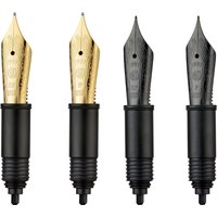 2 PCS Hongdian Fountain Pen #6 Nib Part (EF&F) Compatible for Hongdian D5 Qin , D1, A6, N12 Fountain Pen