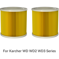 For Karcher WD WD2 WD3 WD1 MV3 MV2 Series Wet Dry Vacuum Cleaner Replacement Cartridge Filter Household Cleaning Tools Accessory