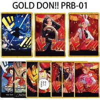 GOLD DON!! Championship Luffy EB03 Nami Uta Hancock Roger PRB-01Ace Zoro Foil Proxy Cards English Anime One Piece OPCG Game Card