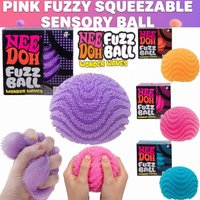 New NeeDoh Fuzzy Ball Wonder Waves Sensory Fidget Squeeze Soothing Stress Toy