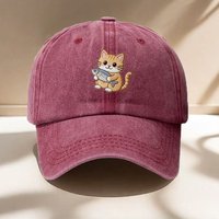 Korean Style Trend Bucket Hat Curved Brim Face Slim Sun Protection Outdoor Fisherman Cap