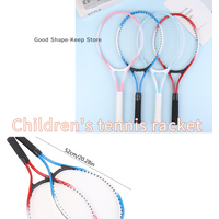 1Pc Unisex Professional Tennis Racket for Children Shockproof Beginner Tennis Racquet Interactive Parent-Child Tennis Training