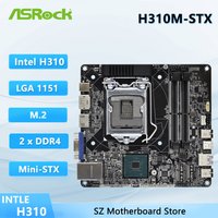 ASROCK H310M-STX Motherboard H310 M.2 LGA 1151 DDR4 Mini-STX Support I5-9400F I5-9600 I3-9300 I5-8500 I7-8700 CPU