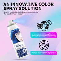 Halloween Hair Color Spray Disposable Hair Dye Spray DIY Hair Color Liquid Washable 8 colors Hair Styling Spray Beauty Makeup