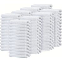 5pcs disposable individually packaged towels with good water absorption, hotel room,Beauty Salon, foot bath, white disposable