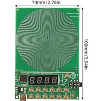 DC 5V 0.01Hz~100000Hz Adjustable Frequency 7.83HZ Schumann Wave Generator Sine Wave Signal Generator TypeC with Button Operation