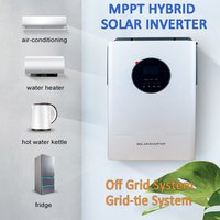 10KW 500V Pure Sine Wave Hybrid Solar Inverter 3KW 5KW 6KW 220V 230V 240V Solar Panel WIFI Inverter for On Off Grid Tie System