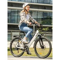 AliExpress URLIFE E26 Adult E-bike 250W Motor Electric Bicycle 36V 13Ah battery Electric Bike 26-Inch Tire Women City Commute E-bike