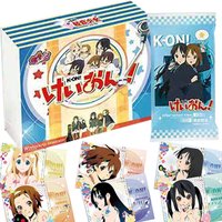 K-ON! Collection Cards Campus Youth Anime Hirasawa Yui Akiyama Mio Music Girls Exclusive Classic Band Poster Cards Kids Gifts