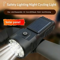 OFFBONDAGE 1000LM Solar Bicycle Front Light MTB Road Bike Headlight Cycling Type-C Rechargeable Lamp Highlight Bike Accessories