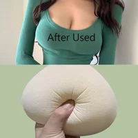 2 Pieces, 1 Pair of Push Back Reusable Bra Pads, Soft Breast Pads, Women's Underwear and Underwear Accessories