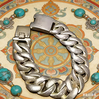 115g Vintage Tibetan Silver Chunky Bracelet, Minimalist Personalized Jewelry, Soft & Comfortable, Unisex for Men Women, Ideal Gi