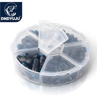 DNDYUJU 60pcs/box 1.5g-4.0gCombination Fishing Lead Lead Sinker Fishing Ruler Lead Set Quick Replace Fishing Tackle