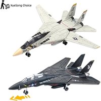 1/72 Military Series Building Blocks Grumman F-14 Tomcat Multi-purpose Carrier Based Fighter Model Jet Toys For Boys Xmas Gift