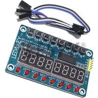 TM1638 Module Key Display For AVR Arduino New 8-Bit Digital LED Tube 8-Bit Module