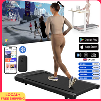 300lbs Treadmill for Home 2.5HP Treadmills Walking Pad LCD Digital Data Display 2in1 Walking Running Fitness Exercise Machine image 4